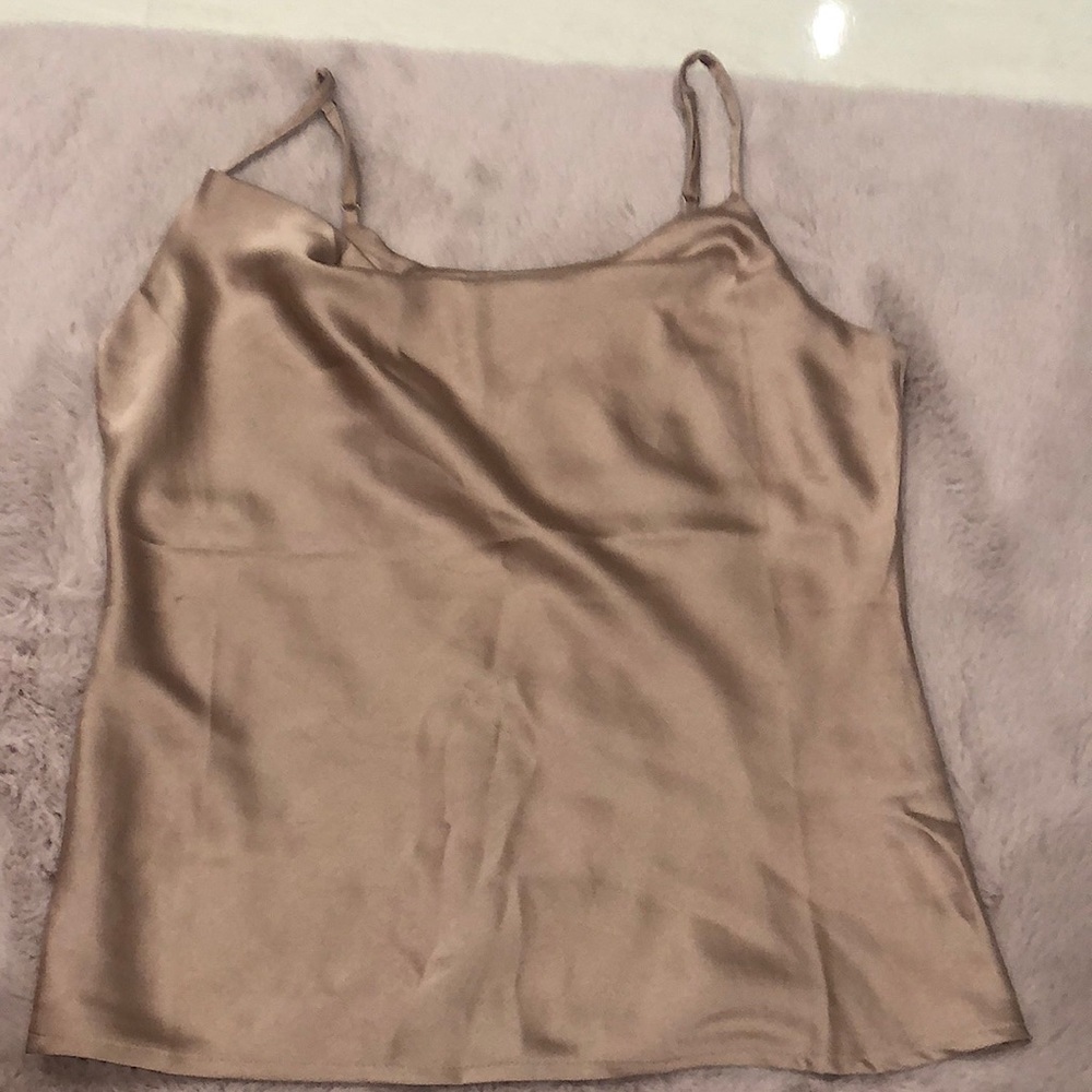 PaperMoon cream/nude top size S